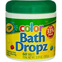 Toys &amp- Child Play Visions Crayola Bath Dropz 3.59 oz-60 Tablets Model: by